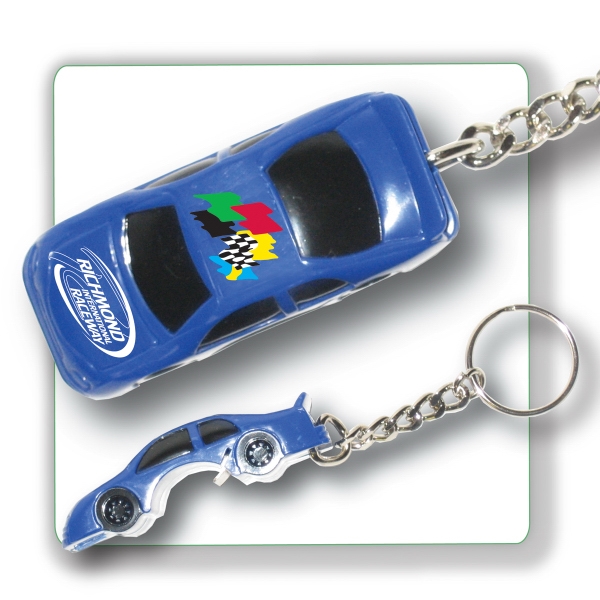 Race Car Shaped Bottle Openers, Custom Imprinted With Your Logo!