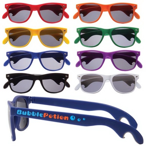 Bottle Opener Sunglasses, Custom Imprinted With Your Logo!