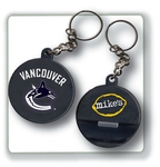 Custom Imprinted Hockey Puck Shaped Bottle Openers