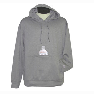 Insulated Bottle Pocket Hoodie Sweatshirts, Screen Printed With Your Logo!