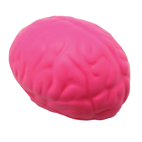 Brain Organ Shaped Stress Ball Squeezies, Custom Printed With Your Logo!