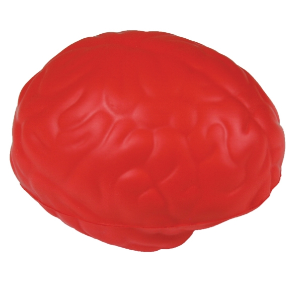 Brain Organ Shaped Stress Ball Squeezies, Custom Printed With Your Logo!