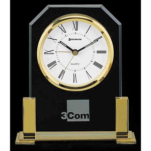 Brass Clocks, Custom Printed With Your Logo!