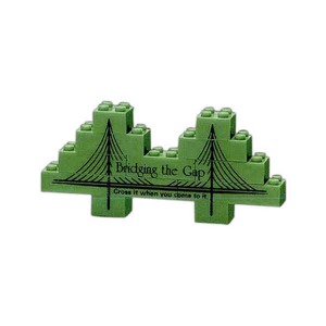 Custom Printed Bridge Shaped Mini Stock Shaped Promo Block Sets