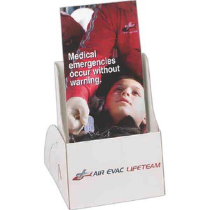 Brochure Holders, Custom Imprinted With Your Logo!