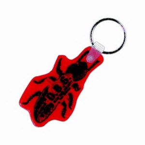 Bug Shaped Keychain, Custom Printed With Your Logo!