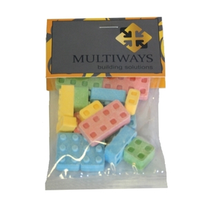 Building Block Candies, Custom Printed With Your Logo!