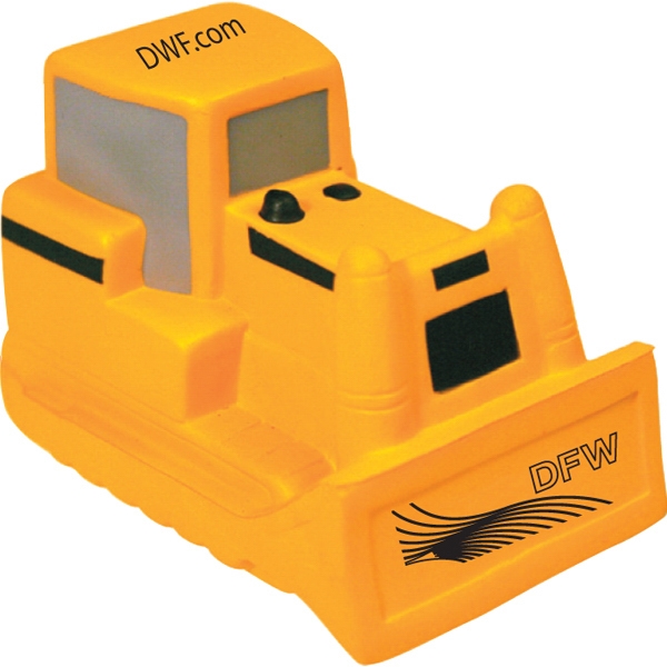 Bulldozer Stress Relievers, Custom Imprinted With Your Logo!