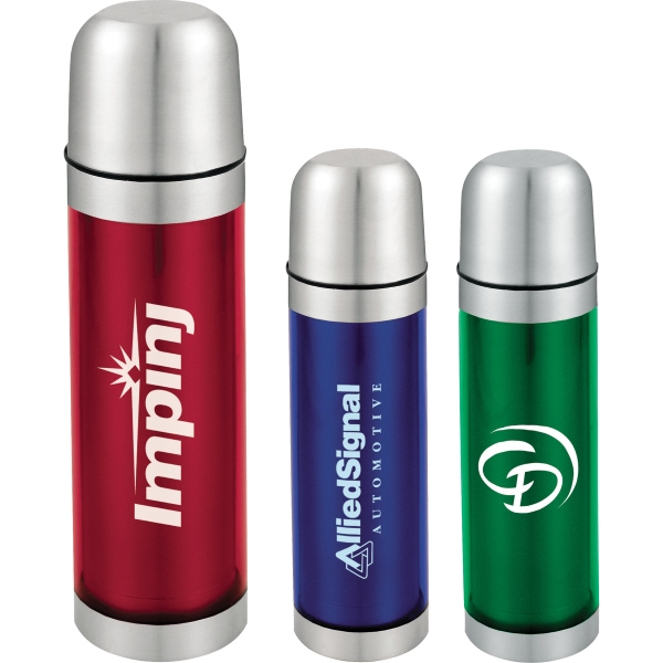 Thermo and Travel Mug Gift Sets, Custom Printed With Your Logo!