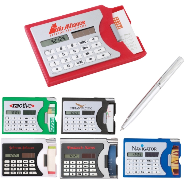 Solar Calculators, Custom Printed With Your Logo!