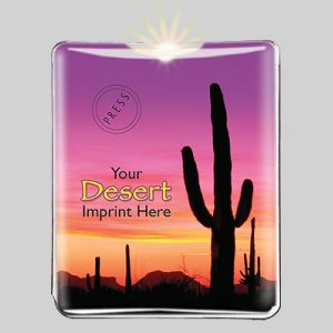 Cactus Shaped Keychain Lights, Custom Designed With Your Logo!