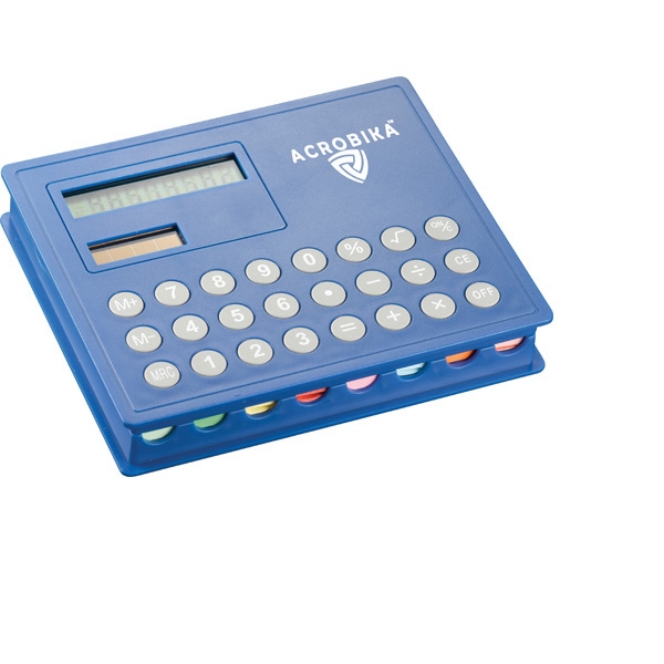 3 Day Service Pocket Solar Calculators, Custom Decorated With Your Logo!