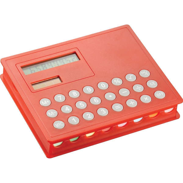 3 Day Service Pocket Solar Calculators, Custom Decorated With Your Logo!