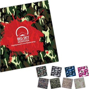 Custom Printed Camouflage Handkerchiefs