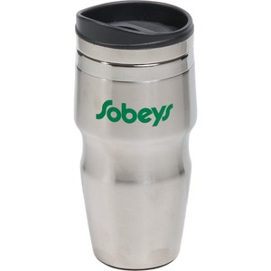 Canadian Manufactured 16oz. Stainless Steel Indent Tumblers, Custom Designed With Your Logo!