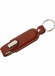 Custom Printed Canadian Manufactured 1GB Leather Case Flash Drives