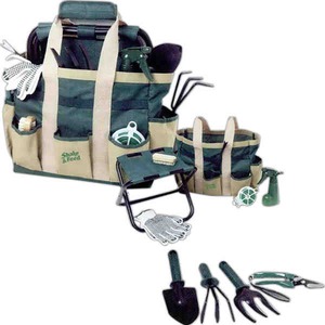 Canadian Manufactured 2-in-1 Garden Tool Sets, Custom Designed With Your Logo!