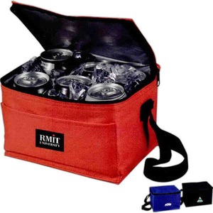 Canadian Manufactured 6 Can Deluxe Coolers, Custom Printed With Your Logo!