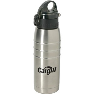 Canadian Manufactured 600ml Stainless Cap Water Bottles, Custom Designed With Your Logo!