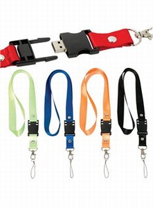 Canadian Manufactured 8GB Lanyard Flash Drives, Personalized With Your Logo!