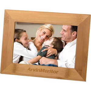 Custom Printed Canadian Manufactured Bamboo Photo Frames