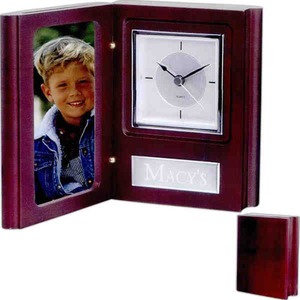 Custom Printed Canadian Manufactured Book Style Clocks And Frames