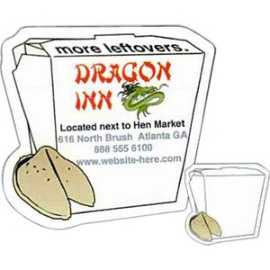 Canadian Manufactured Chinese Food Stock Shaped Magnets, Custom Designed With Your Logo!