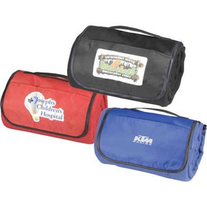Canadian Manufactured Deluxe Picnic Blankets, Custom Imprinted With Your Logo!
