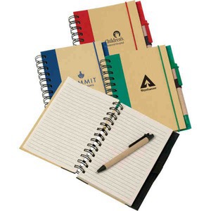Custom Printed Canadian Manufactured Geo Recycled Notebooks