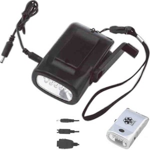 Canadian Manufactured LED Lights With Mobile Chargers, Customized With Your Logo!