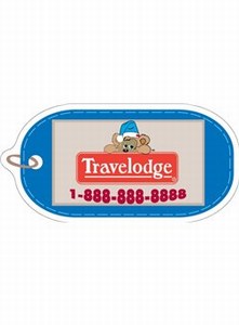 Canadian Manufactured Luggage Tag Stock Shaped Magnets, Custom Imprinted With Your Logo!