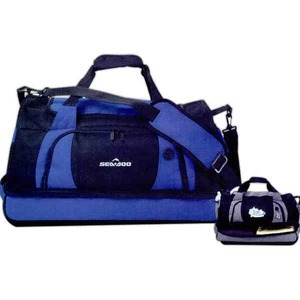 Canadian Manufactured Nexus Drop Button Duffel Bags, Personalized With Your Logo!