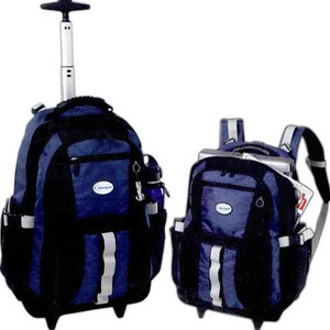 Canadian Manufactured Onyx Rolling Backpacks, Custom Printed With Your Logo!