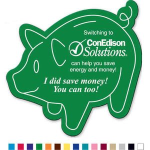 Custom Printed Canadian Manufactured Piggy Bank Stock Shaped Magnets