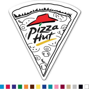 Pizza Slice Stock Shaped Magnets, Custom Printed With Your Logo!