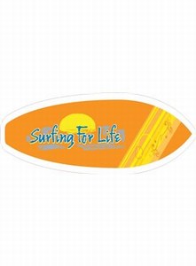 Canadian Manufactured Surfboard Stock Shaped Magnets, Personalized With Your Logo!