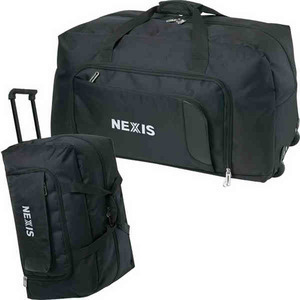 Canadian Manufactured Zipper Duffel Bags, Custom Imprinted With Your Logo!