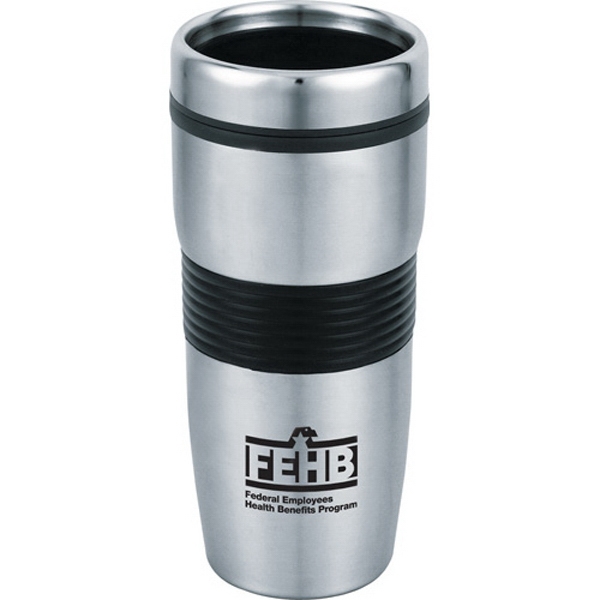 Stainless Steel 16oz. Tumbler Travel Mugs, Custom Printed With Your Logo!