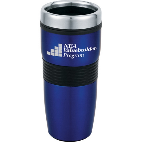 Stainless Steel 16oz. Tumbler Travel Mugs, Custom Printed With Your Logo!