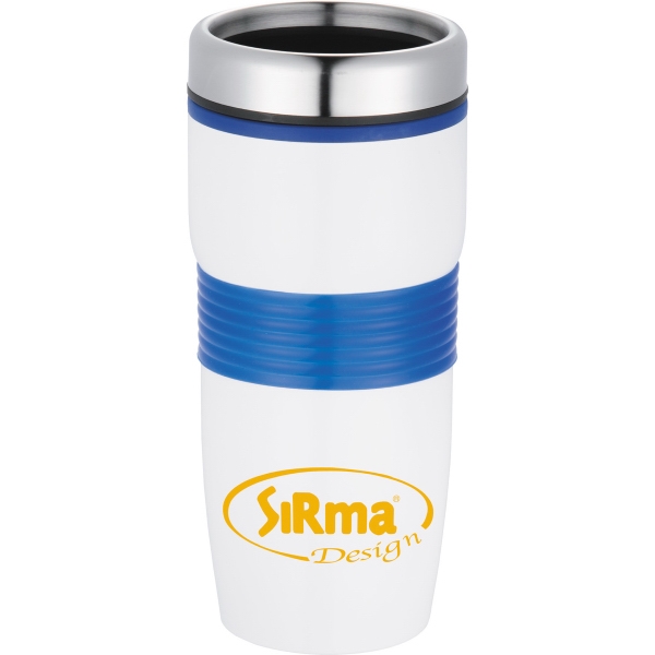 1 Day Service Stainless Steel 16oz. Tumbler Travel Mugs, Custom Imprinted With Your Logo!