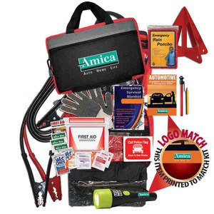 Car Emergency Kits with Jumper Cables, Custom Decorated With Your Logo!