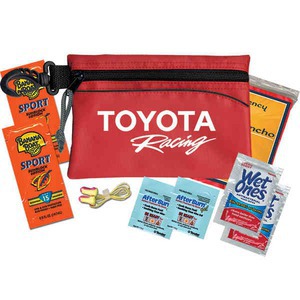 Custom Printed Car Emergency Kits with Neck Cords