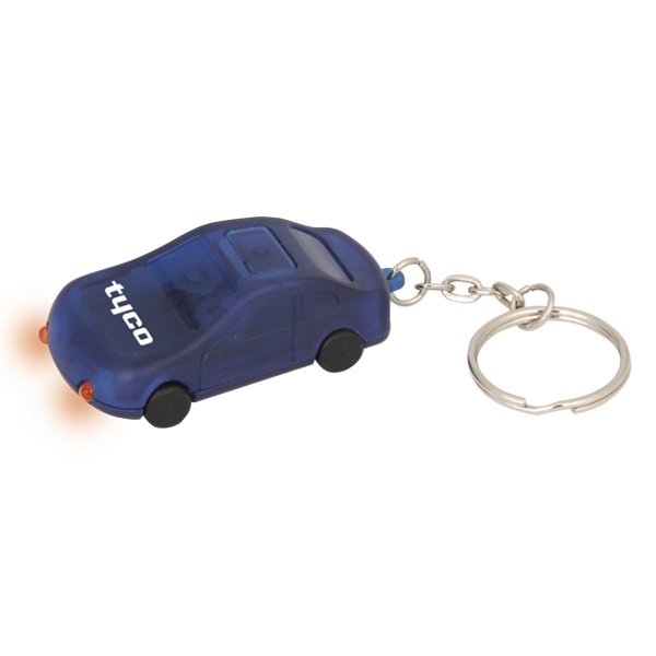 Car Shaped Keychain Flashlights, Custom Printed With Your Logo!