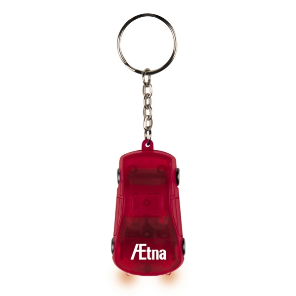 Car Shaped Keychain Flashlights, Custom Printed With Your Logo!