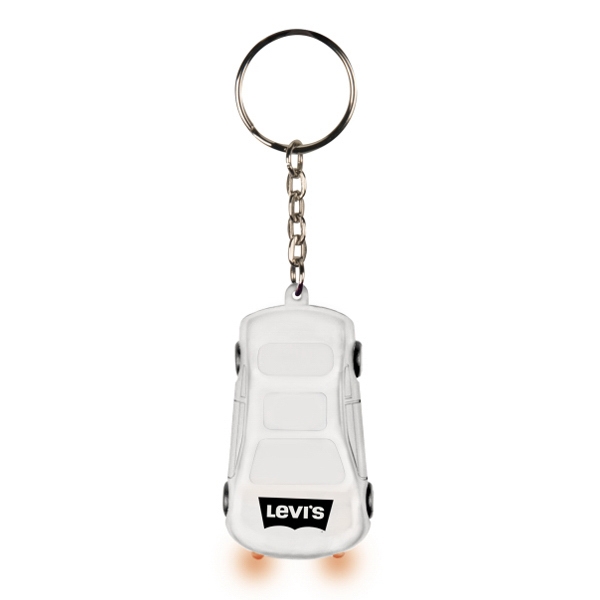 Car Shaped Keychain Flashlights, Custom Printed With Your Logo!