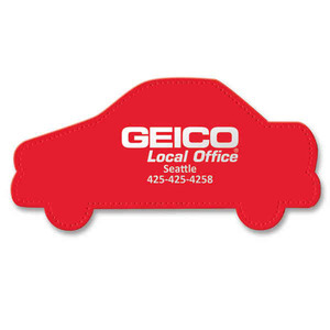 Car Shaped Sticky Pad Dash Board Holders, Customized With Your Logo!