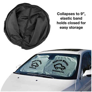 Car Sunshades, Custom Printed With Your Logo!