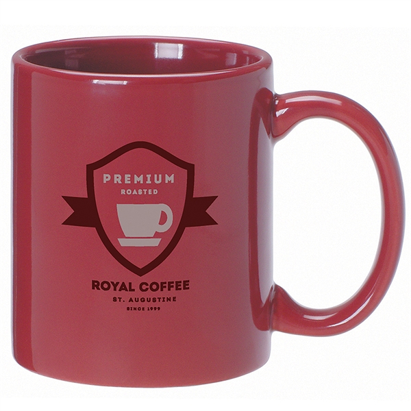 Blue Color Mugs, Customized With Your Logo!