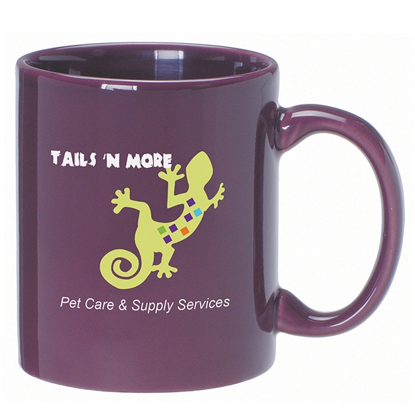 Blue Color Mugs, Custom Printed With Your Logo!