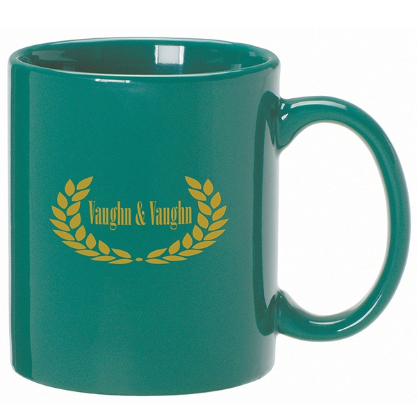 Blue Color Mugs, Custom Printed With Your Logo!